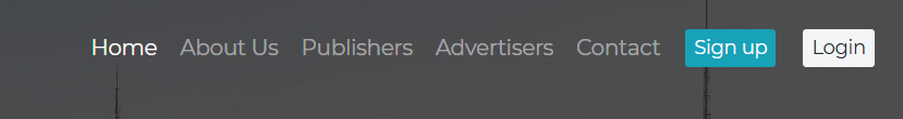 Affmine Signup Page